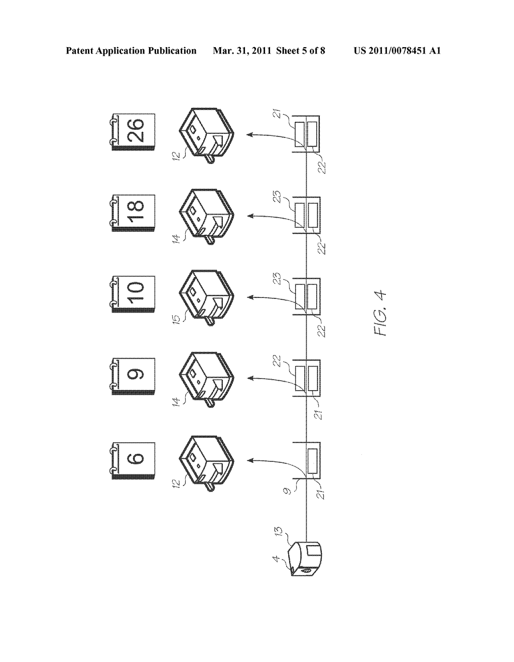 Encrypted Communication System with Restricted Rate of Stored Encryption Key Retrievals - diagram, schematic, and image 06