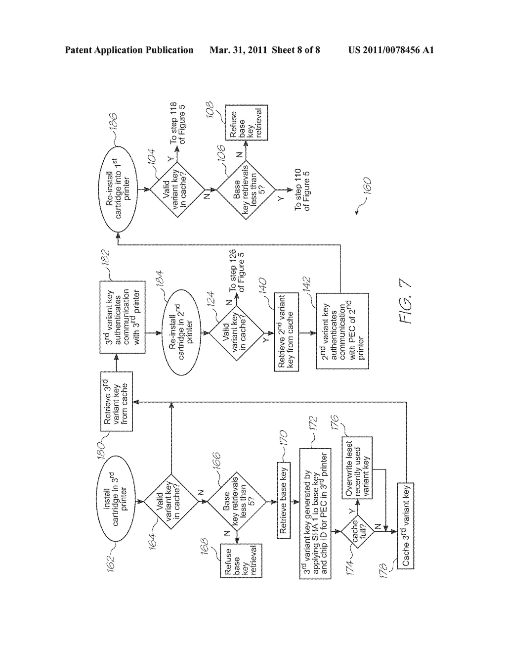 Encrypted Communication Device with Limited Number of Encryption Key Retrievals from Memory - diagram, schematic, and image 09