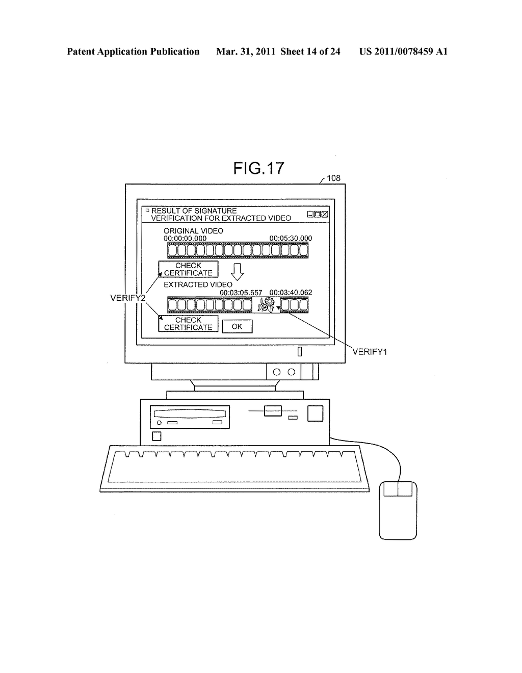 SIGNATURE GENERATING DEVICE AND METHOD, SIGNATURE VERIFYING DEVICE AND METHOD, AND COMPUTER PRODUCT - diagram, schematic, and image 15