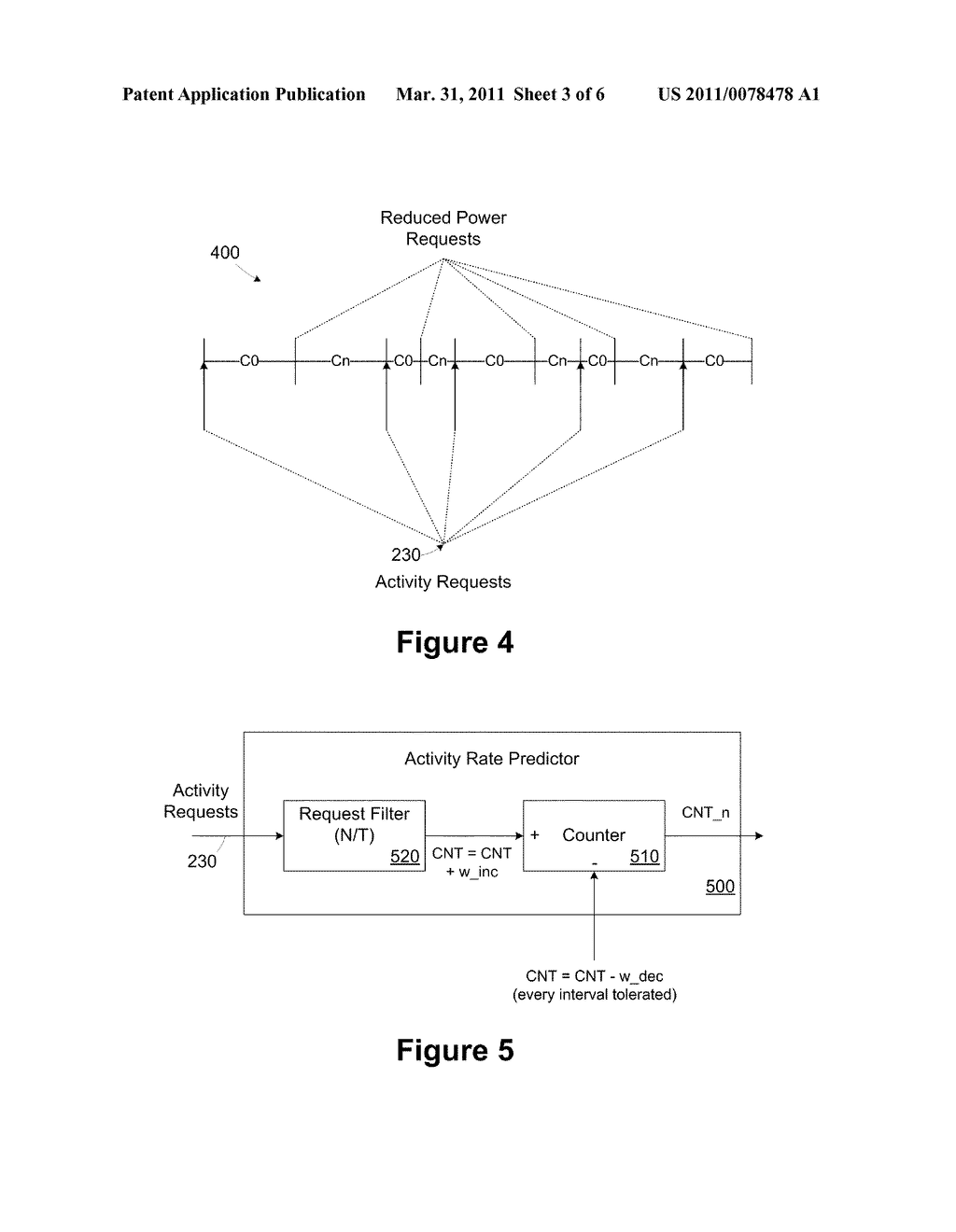 METHOD AND APPARATUS FOR TRANSITIONING DEVICES BETWEEN POWER STATES BASED ON ACTIVITY REQUEST FREQUENCY - diagram, schematic, and image 04