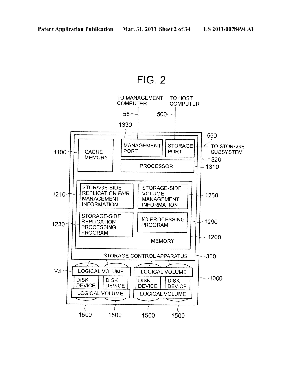 MANAGEMENT METHOD AND SYSTEM FOR MANAGING REPLICATION BY TAKING INTO ACCOUNT CLUSTER - diagram, schematic, and image 03