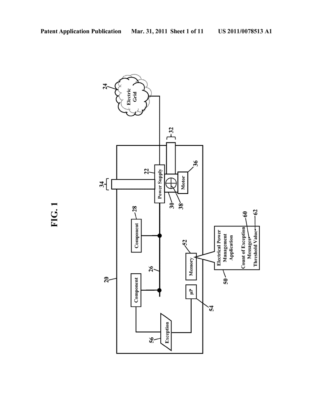 Methods, Systems & Products for Detecting Failing Power Supplies - diagram, schematic, and image 02