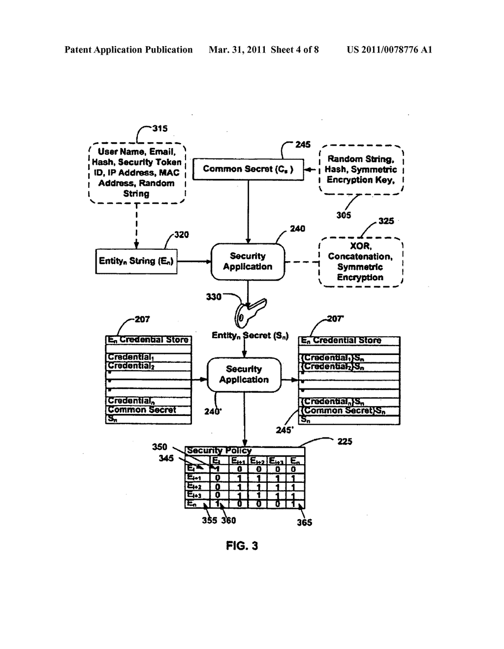 Secure digital credential sharing arrangement - diagram, schematic, and image 05