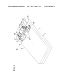 Hinge device for mobile device of folding type diagram and image