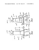 Bicycle With Asymmetric Steerer Tube diagram and image