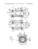 Bicycle With Asymmetric Steerer Tube diagram and image