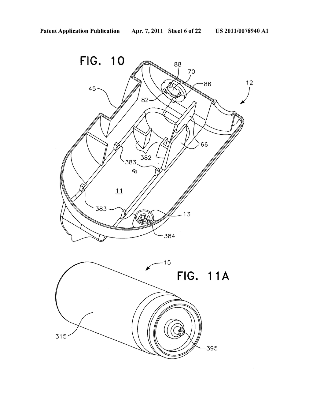 Single use hermetically sealing mousetrap with internal carbon dioxide killing mechanism - diagram, schematic, and image 07