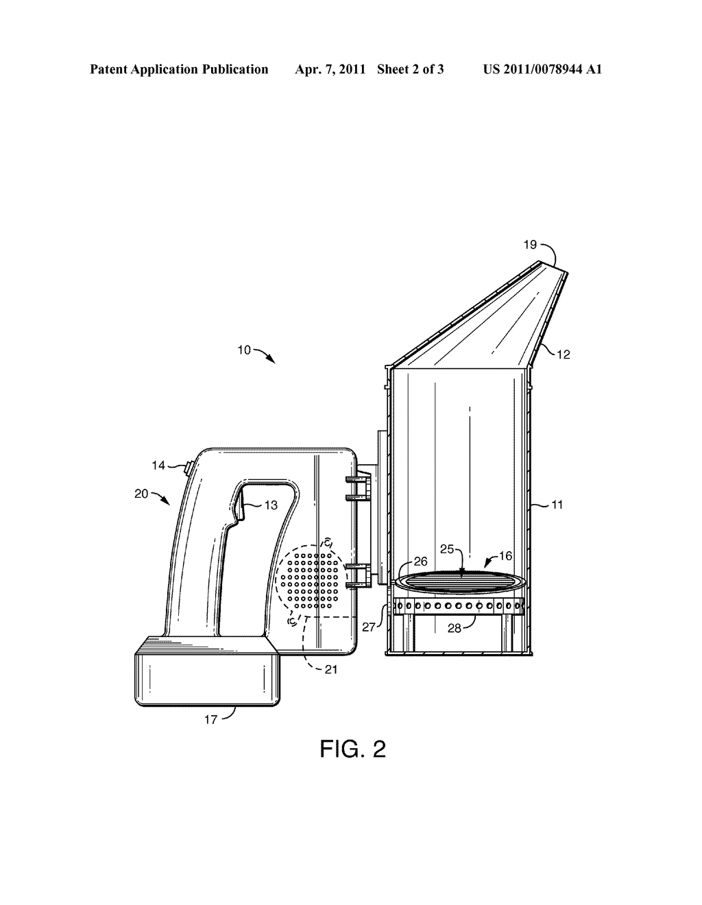 Bee Smoker - diagram, schematic, and image 03