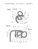 Opening trim weather strip diagram and image