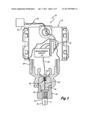 PRESSURE TRANSMITTER WITH PRESSURE SENSOR MOUNT diagram and image