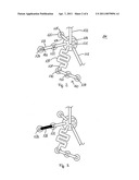 Microfluidic structure and method of measurement and/or positioning of a volume of a liquid diagram and image