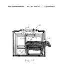 Apparatus for preventing an animal from kicking in a cattle chute diagram and image
