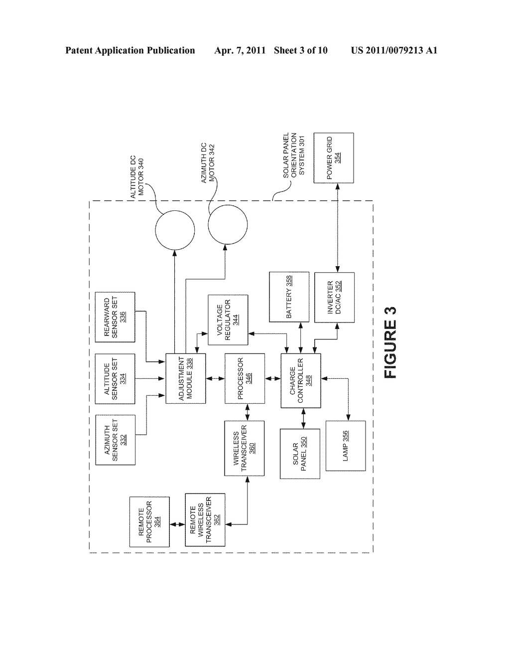 CONTROL SIGNAL GENERATION OF A SOLAR PANEL ORIENTATION SYSTEM WITH INTERFERENCE REDUCTION USING AN INFRARED FILTER - diagram, schematic, and image 04