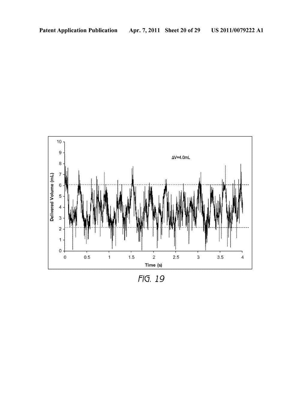 BROAD-BAND, LOW FREQUENCY, HIGH-AMPLITUDE, LONG TIME DURATION, OSCILLATING AIRWAY PRESSURE BREATHING APPARATUS AND METHOD UTILIZING BUBBLES - diagram, schematic, and image 21