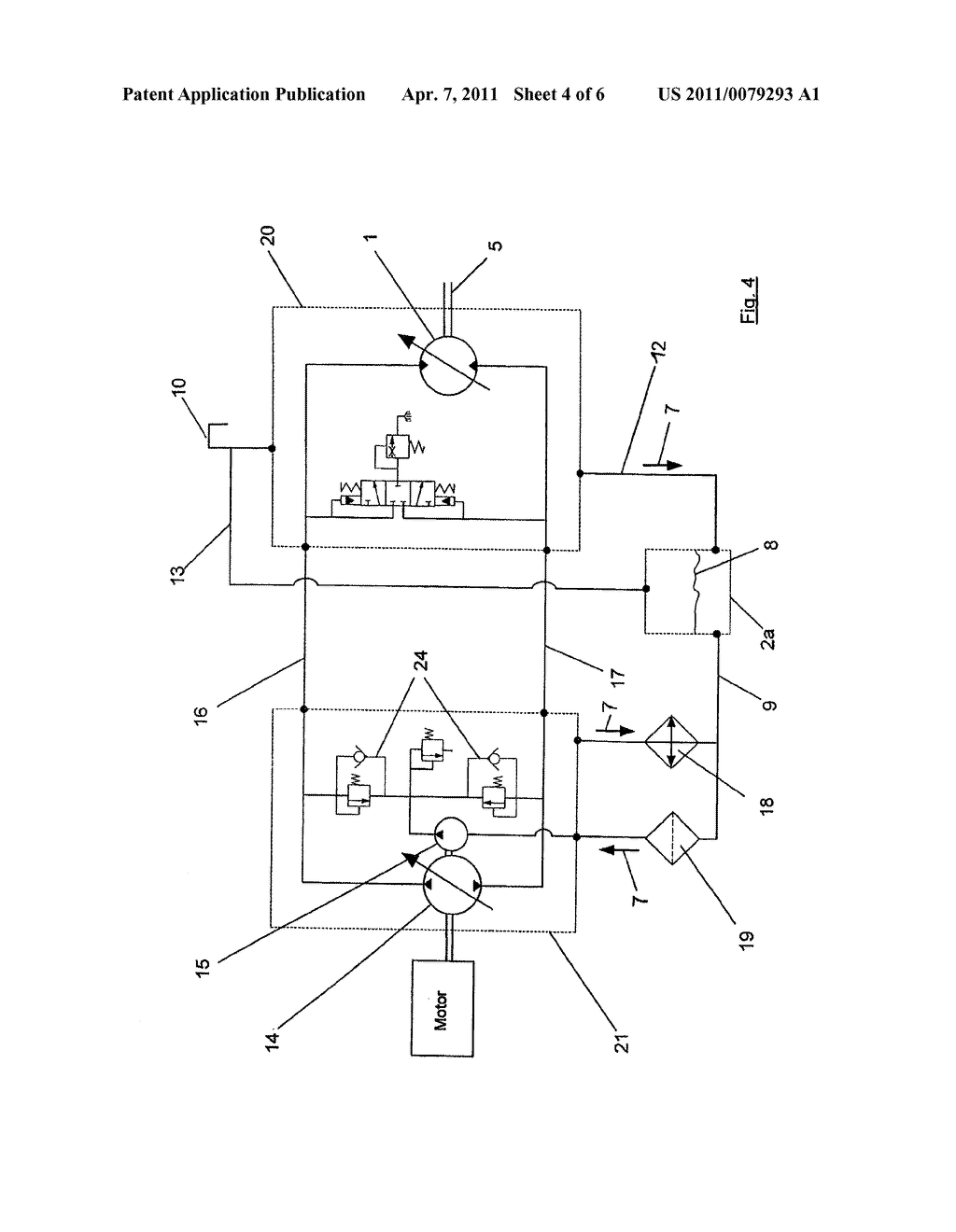 HYDRAULIC SYSTEM WITH LEAKAGE FLUID REMOVAL - diagram, schematic, and image 05