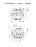 FEMALE QUICK-CONNECT COUPLING ELEMENT, AND A QUICK-CONNECT COUPLING INCORPORATING SUCH AN ELEMENT diagram and image