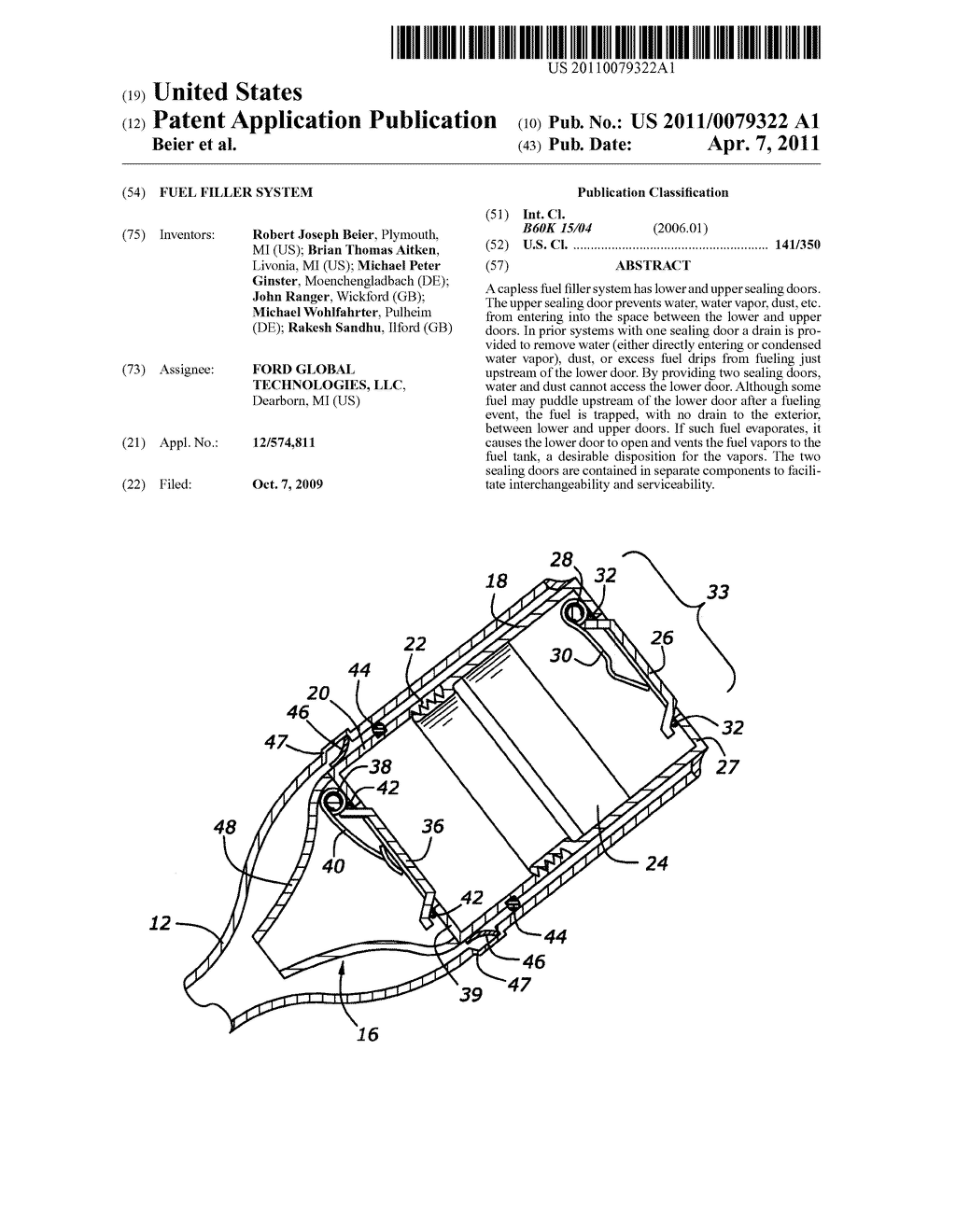 FUEL FILLER SYSTEM - diagram, schematic, and image 01