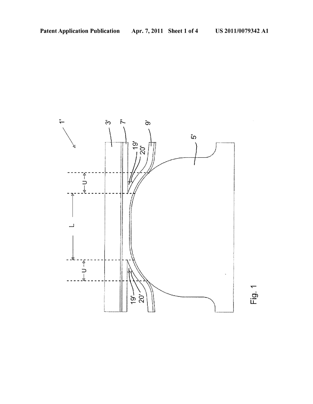 Device for ultrasonic welding of at least two plastic foil layers - diagram, schematic, and image 02