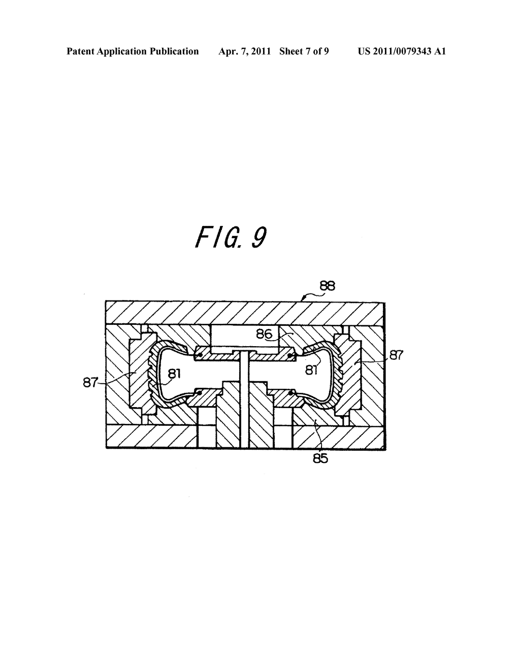 METHOD AND DEVICE OF MANUFACTURING TIRE - diagram, schematic, and image 08