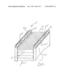 Heat exchanger block and a method for wetting a heat exchanger block diagram and image