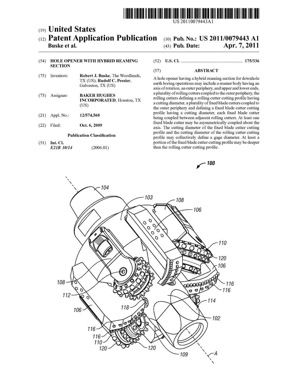 HOLE OPENER WITH HYBRID REAMING SECTION - diagram, schematic, and image 01