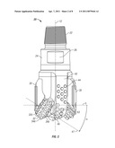 External, Divorced PDC Bearing Assemblies for Hybrid Drill Bits diagram and image