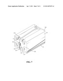 ENHANCED STRUCTURE FOR BASE WITH ROLLER AND BELT OF HARDSHELL ZIPPER CASE diagram and image