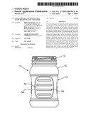 PASTEURIZABLE AND HOT-FILLABLE BLOW MOLDED PLASTIC CONTAINER diagram and image