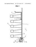 ARTICLE ADVANCING DEVICE AND ARTICLE ARRANGEMENT SHELF diagram and image