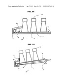 ARTICLE ADVANCING DEVICE AND ARTICLE ARRANGEMENT SHELF diagram and image