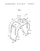 WEBBING WINDING DEVICE diagram and image