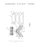 Folding TV stand assembly diagram and image