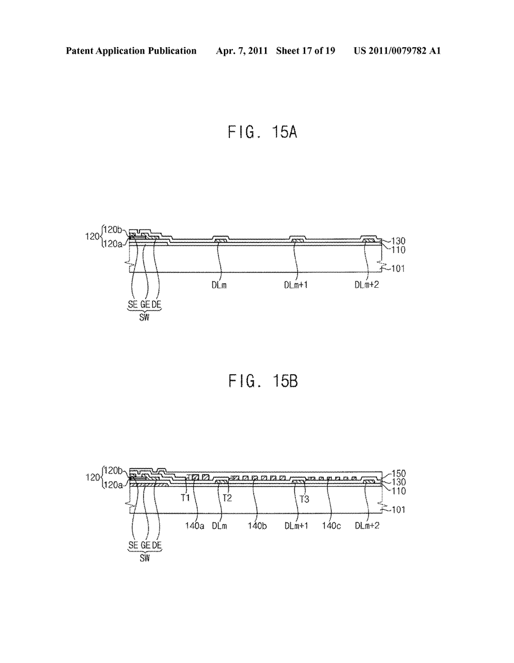 DISPLAY SUBSTRATE, METHOD OF MANUFACTURING THE DISPLAY SUBSTRATE, AND DISPLAY DEVICE HAVING THE DISPLAY SUBSTRATE - diagram, schematic, and image 18