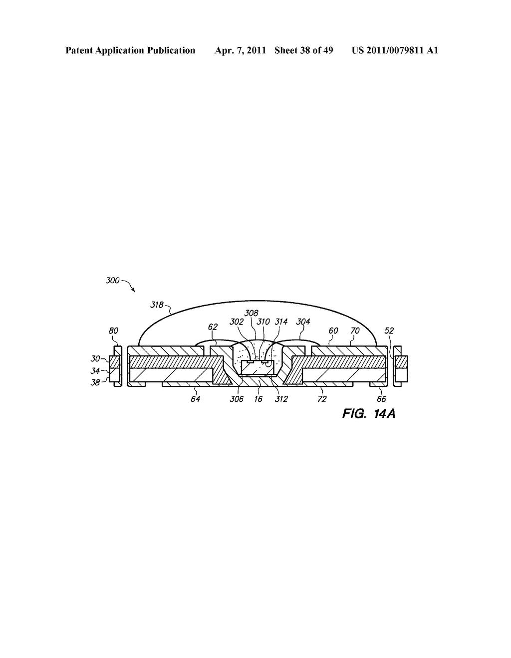 SEMICONDUCTOR CHIP ASSEMBLY WITH BUMP/BASE HEAT SPREADER AND DUAL-ANGLE CAVITY IN BUMP - diagram, schematic, and image 39