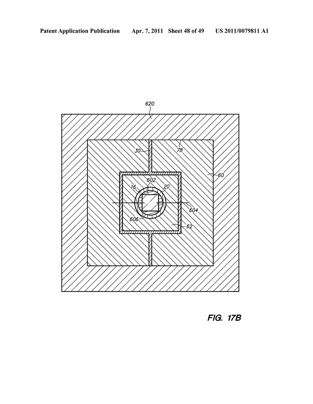 SEMICONDUCTOR CHIP ASSEMBLY WITH BUMP/BASE HEAT SPREADER AND DUAL-ANGLE CAVITY IN BUMP - diagram, schematic, and image 49