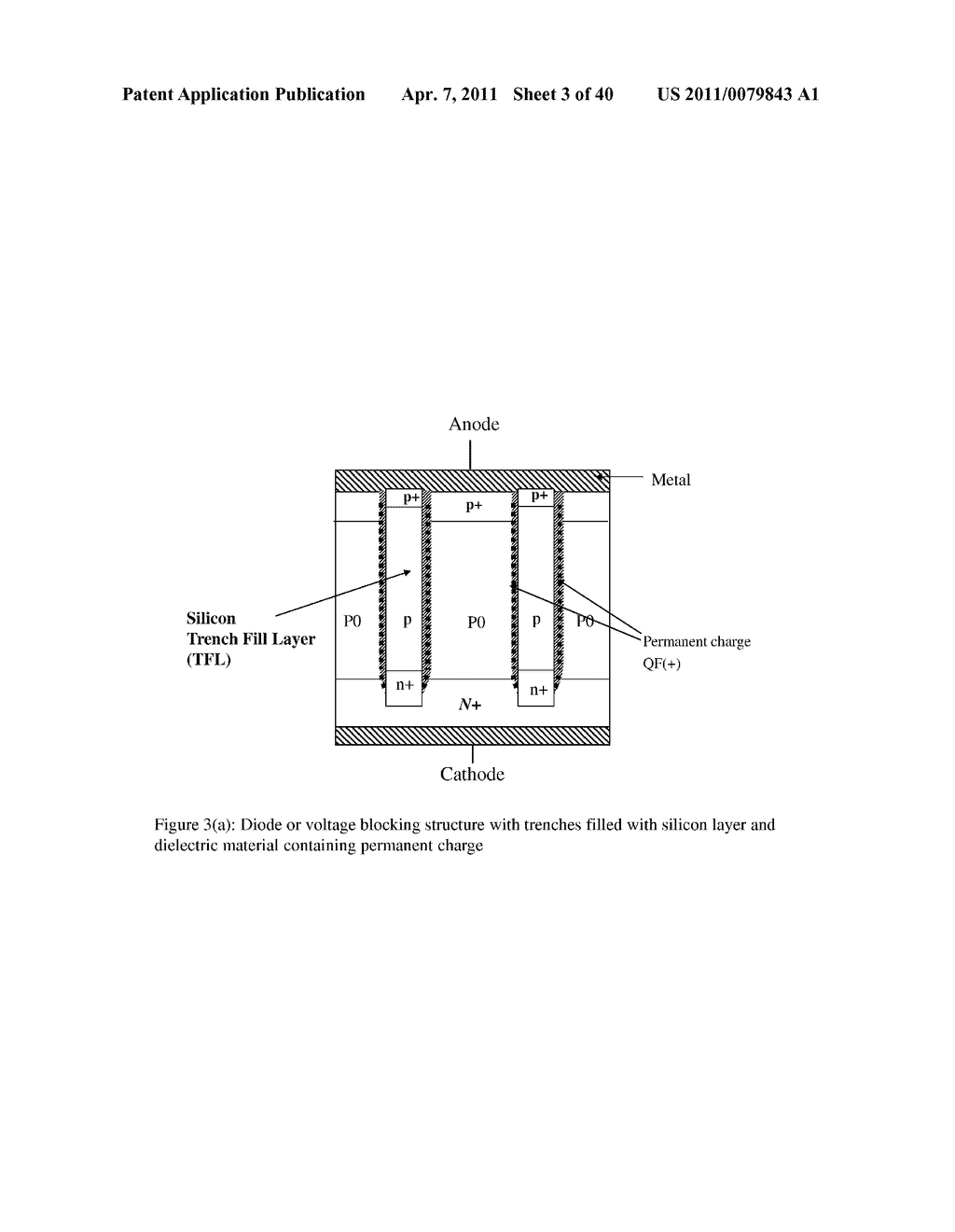 POWER SEMICONDUCTOR DEVICES, METHODS, AND STRUCTURES WITH Embedded Dielectric Layers Containing Permanent Charges - diagram, schematic, and image 04