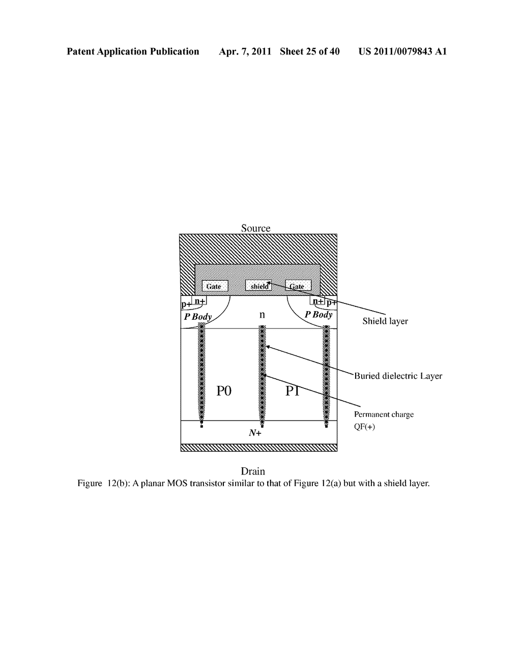 POWER SEMICONDUCTOR DEVICES, METHODS, AND STRUCTURES WITH Embedded Dielectric Layers Containing Permanent Charges - diagram, schematic, and image 26