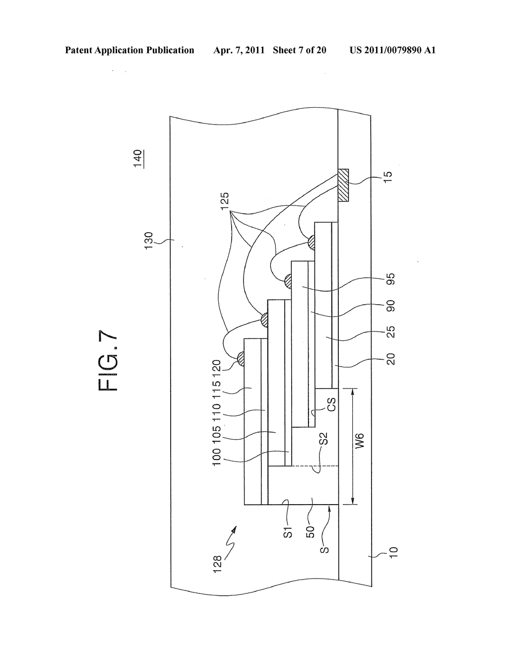 SEMICONDUCTOR PACKAGE, SEMICONDUCTOR PACKAGE STRUCTURE INCLUDING THE SEMICONDUCTOR PACKAGE, AND MOBILE PHONE INCLUDING THE SEMICONDUCTOR PACKAGE STRUCTURE - diagram, schematic, and image 08