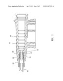 Coupling for hydraulic disc brake of bicycle diagram and image