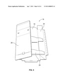 Container with Pull-Out Compartments diagram and image