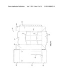 Container with Pull-Out Compartments diagram and image