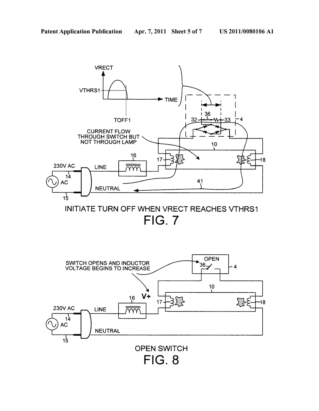 Turning off muliple fluorescent lamps simultaneously using RF-enabled lamp starter units - diagram, schematic, and image 06