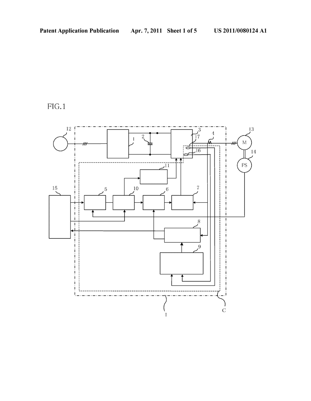 INVERTER APPARATUS, INVERTER CONTROL SYSTEM, MOTOR CONTROL SYSTEM, AND METHOD OF CONTROLLING INVERTER APPARATUS - diagram, schematic, and image 02