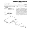 Power adaptor with backup battery charging function for portable computer diagram and image