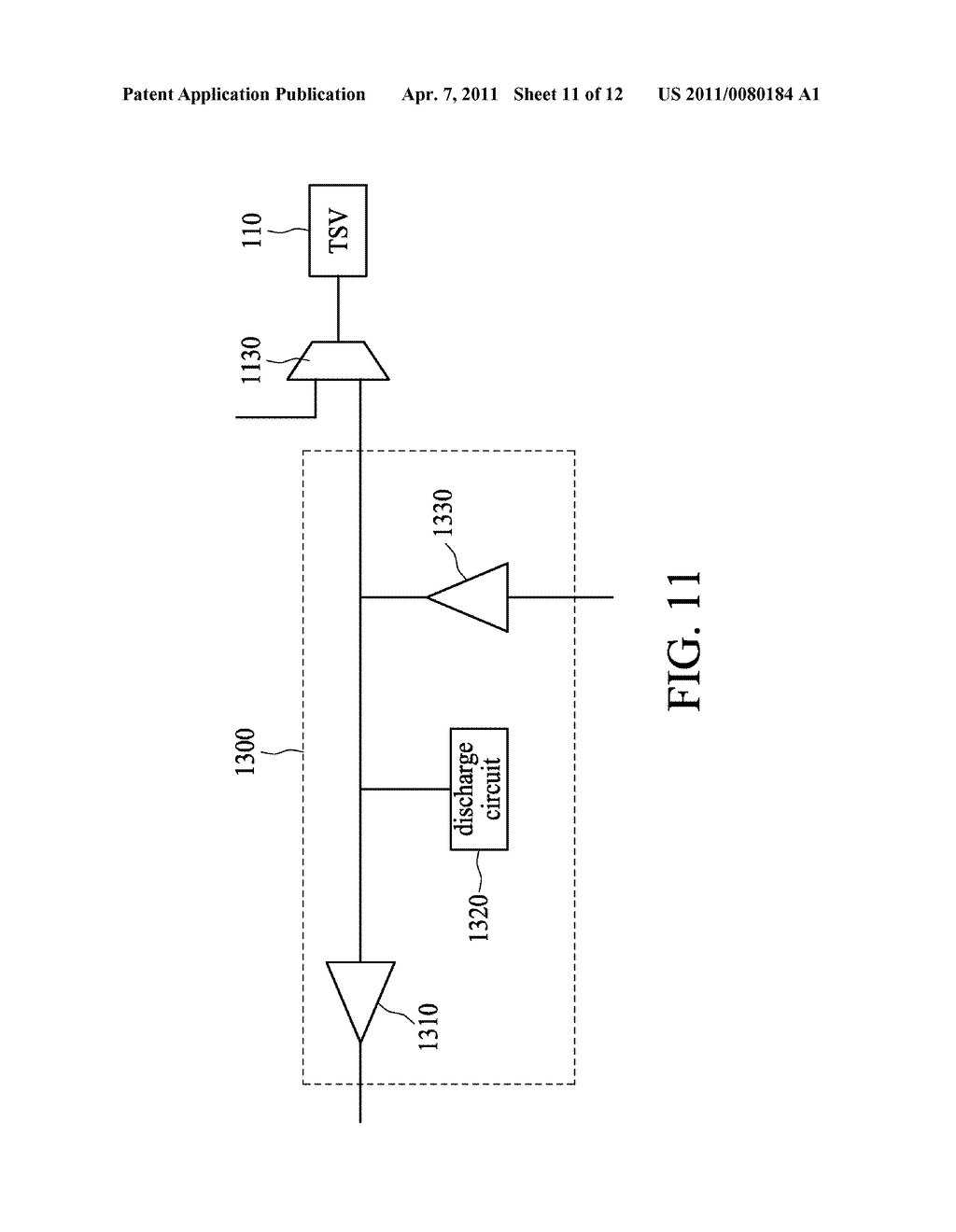 METHOD FOR TESTING THROUGH-SILICON-VIA AND THE CIRCUIT THEREOF - diagram, schematic, and image 12