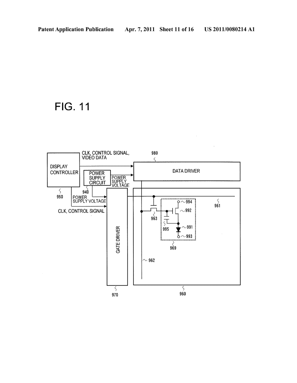 OUTPUT AMPLIFIER CIRCUIT AND DATA DRIVER OF DISPLAY DEVICE USING THE CIRCUIT - diagram, schematic, and image 12