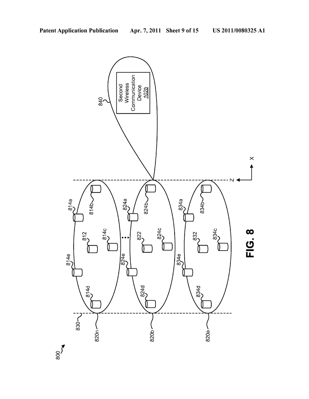 METHODS AND APPARATUS FOR BEAM STEERING USING STEERABLE BEAM ANTENNAS WITH SWITCHED PARASITIC ELEMENTS - diagram, schematic, and image 10