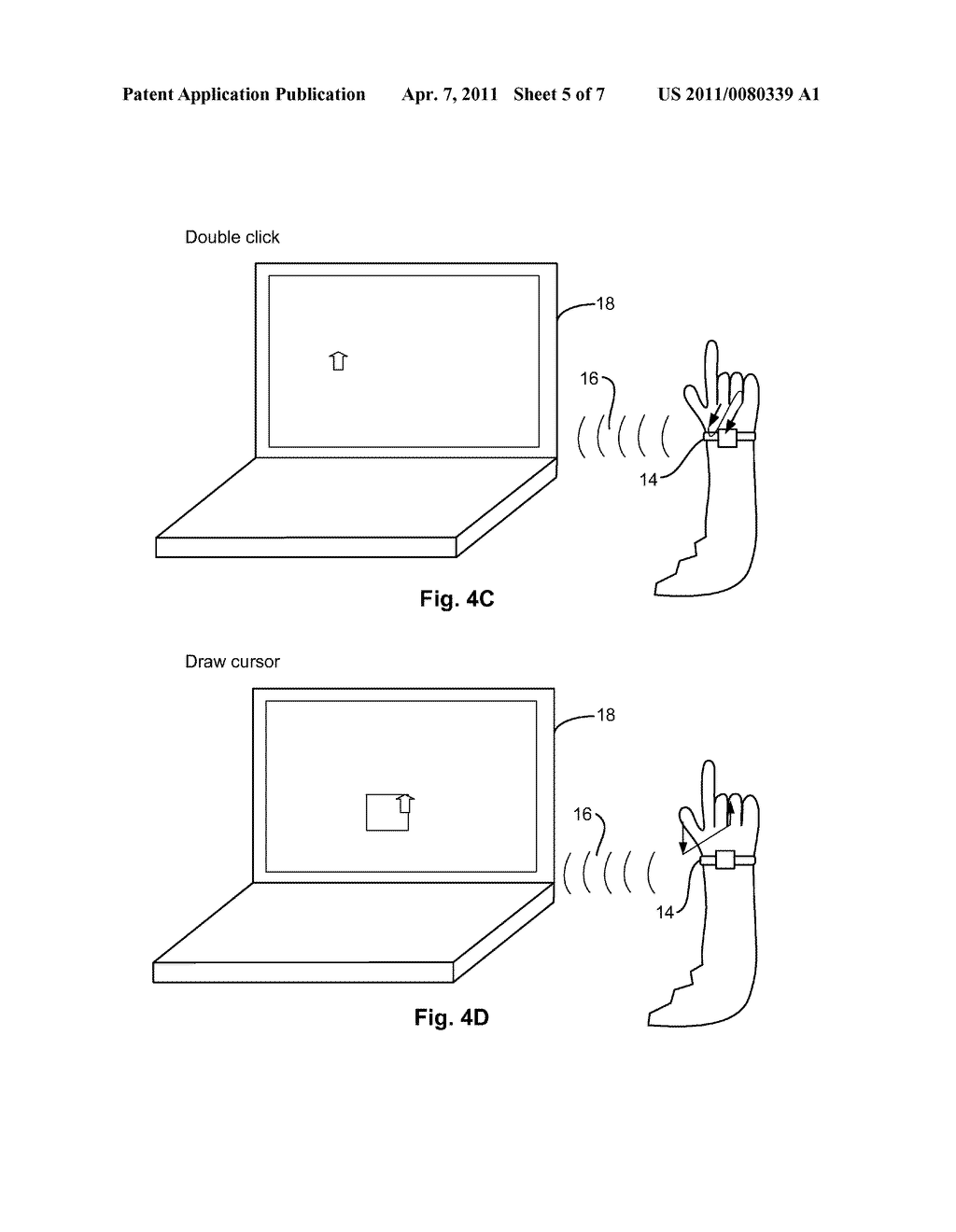 Motion Sensitive Gesture Device - diagram, schematic, and image 06