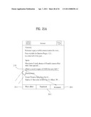 MOBILE TERMINAL AND METHOD OF CONTROLLING APPLICATION EXECUTION IN A MOBILE TERMINAL diagram and image