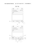 MOBILE TERMINAL AND METHOD OF CONTROLLING APPLICATION EXECUTION IN A MOBILE TERMINAL diagram and image